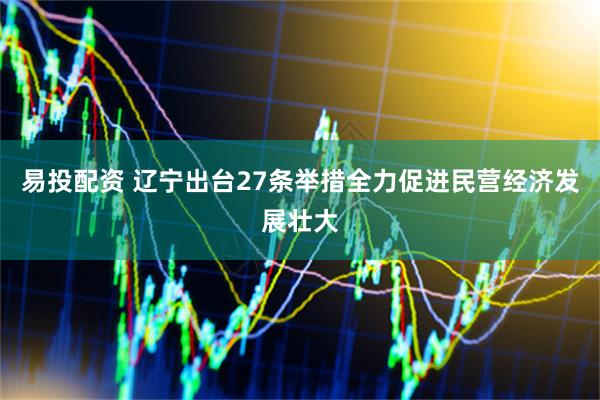 易投配资 辽宁出台27条举措全力促进民营经济发展壮大